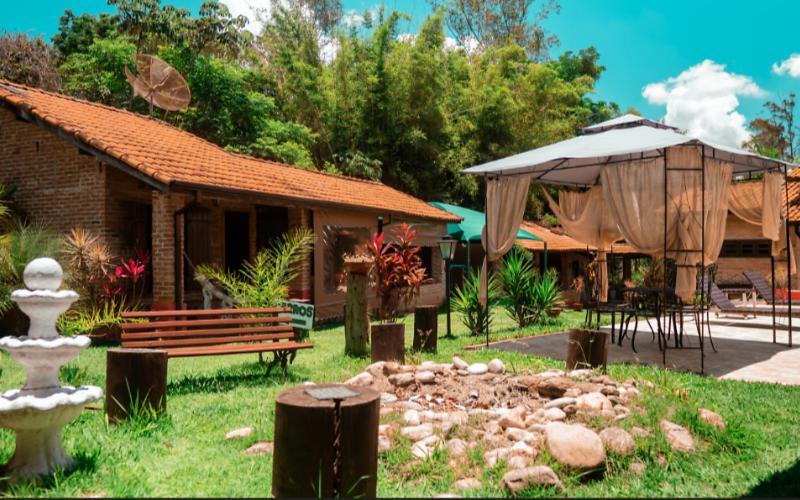 Nosso Recanto Gaúcho Paraíso no interior Guaratinguetá Aparecida Exterior foto